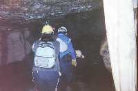 in cave